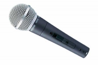 Вокальный динамический кардиоидный микрофон SHURE SM58S с выключателем