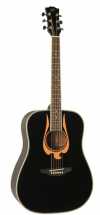 Акустическая гитара FLIGHT WD-5 EAGLE BK Black Mat