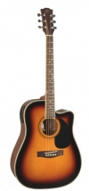 Электроакустическая гитара FLIGHT GD-802CEQ SB