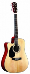 Электроакустическая леворукая гитара FLIGHT GD-802CEQ LH NA