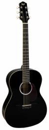 Фолк гитара с металлическими струнами FLIGHT SF24 BK LH